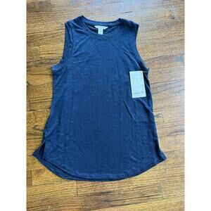 Athleta Breezy Tank Top, Navy, Small - NWT